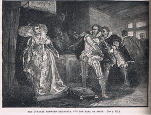 De ruzie tussen Elizabeth en de Graaf van Essex 1598